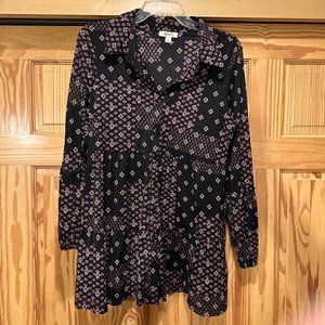 Sheer dress or Top (to go with leggings) - Small